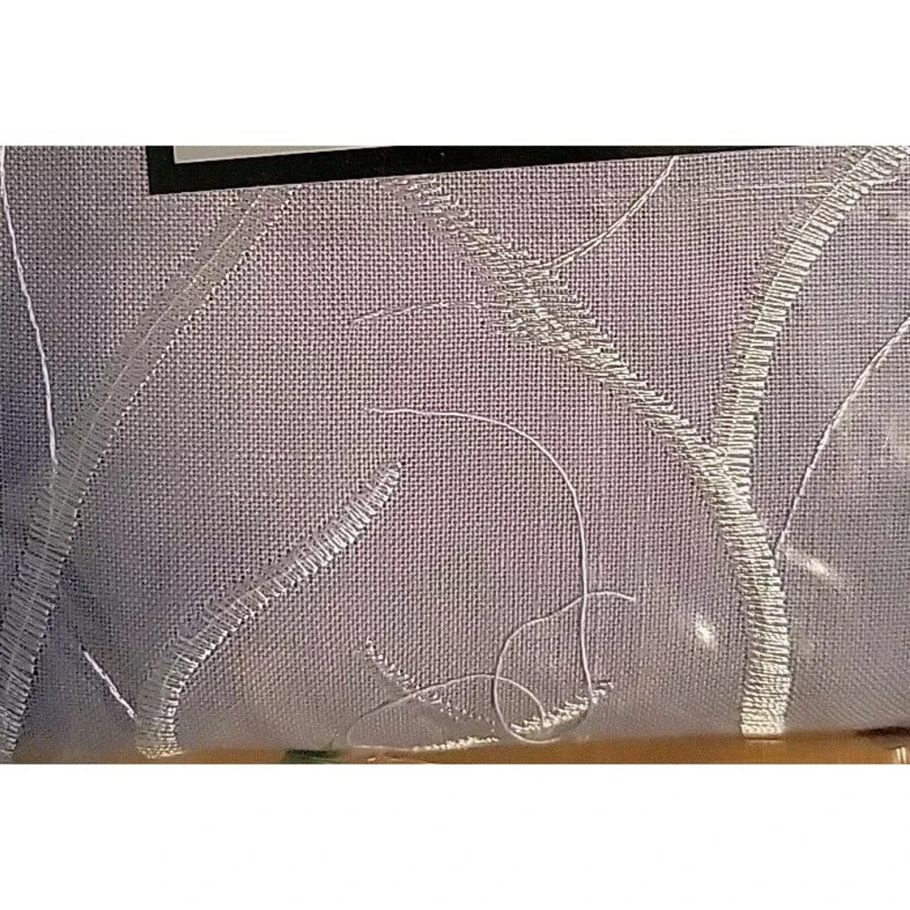 Pinehurst One Rod Pocket 2 Panels Gray/Fog 52in W X 84in L Curtains